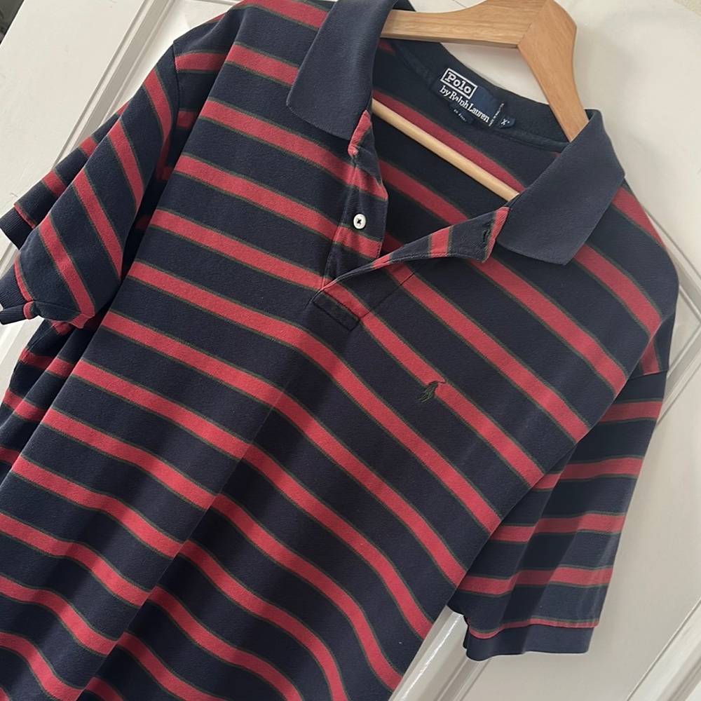 VINTAGE POLO by Ralph Lauren Striped Polo Shirt